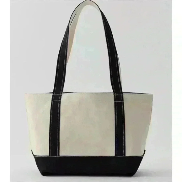 NWT BAGGU X Gudetama small heavyweight canvas tote bag - Picture 5 of 7